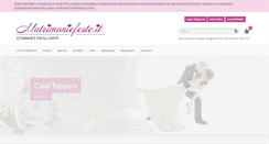 Desktop Screenshot of matrimoniefeste.it